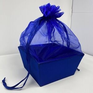 Seven Blue Gift Boxes In Opaque Bag Perfect For Any Holiday Made In China